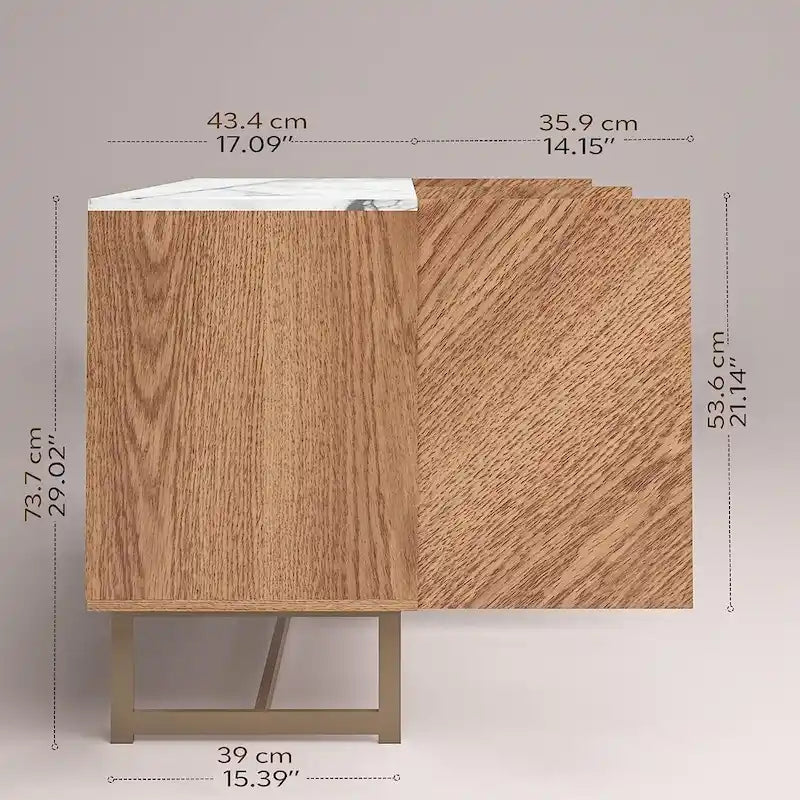 Meuble console Roomfitters/Meuble TV/Buffet jusqu'à 60 - 58 pouces