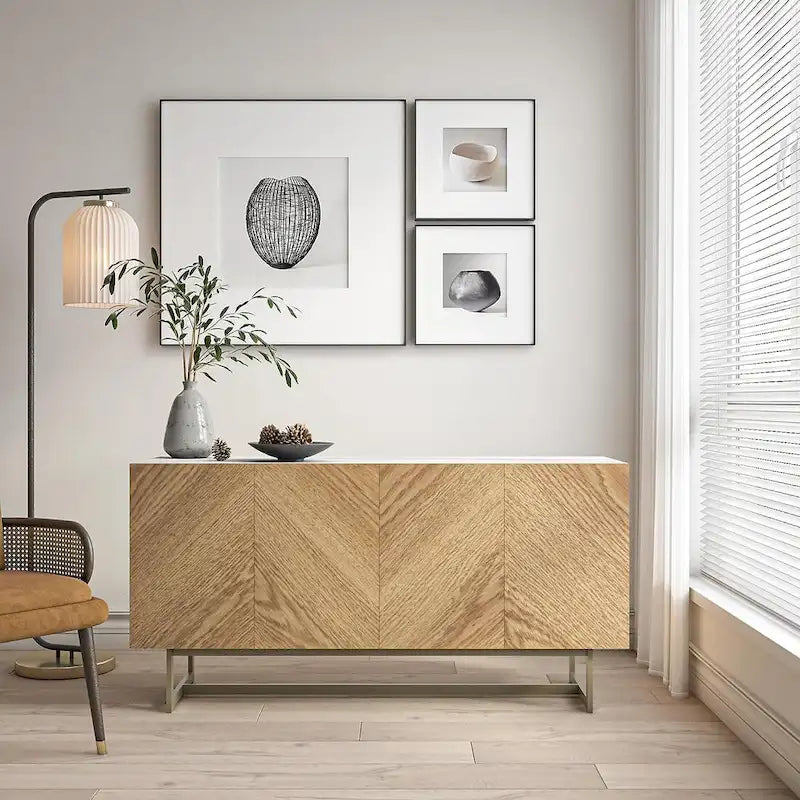 Meuble console Roomfitters/Meuble TV/Buffet jusqu'à 60 - 58 pouces