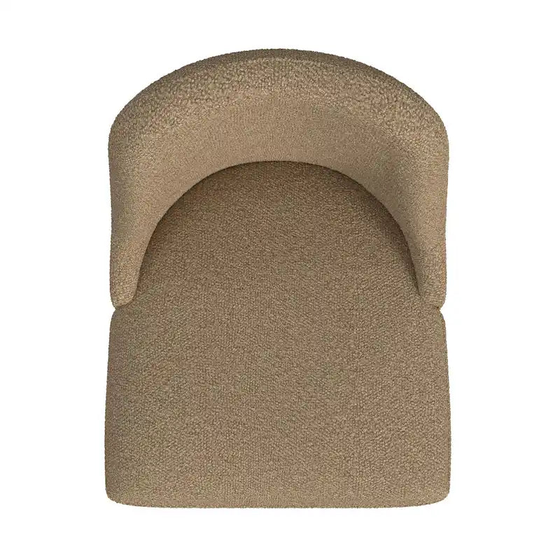 Chaise de salle à manger moderne capitonnée HomePop Hemet Gayle
