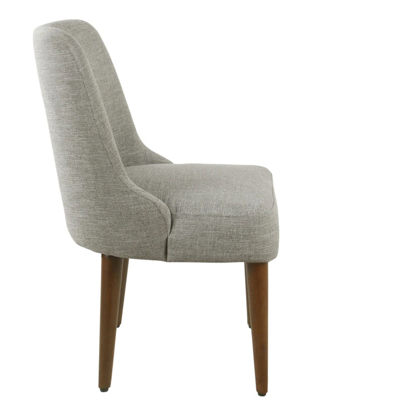 Chaise de salle à manger moderne capitonnée HomePop Hemet Gayle