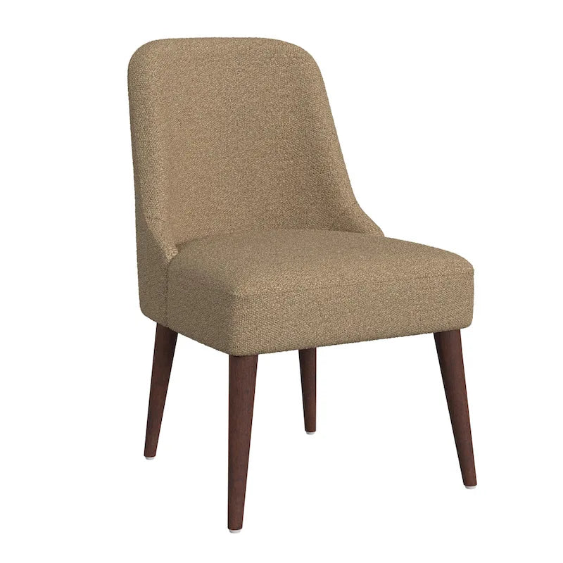 Chaise de salle à manger moderne capitonnée HomePop Hemet Gayle