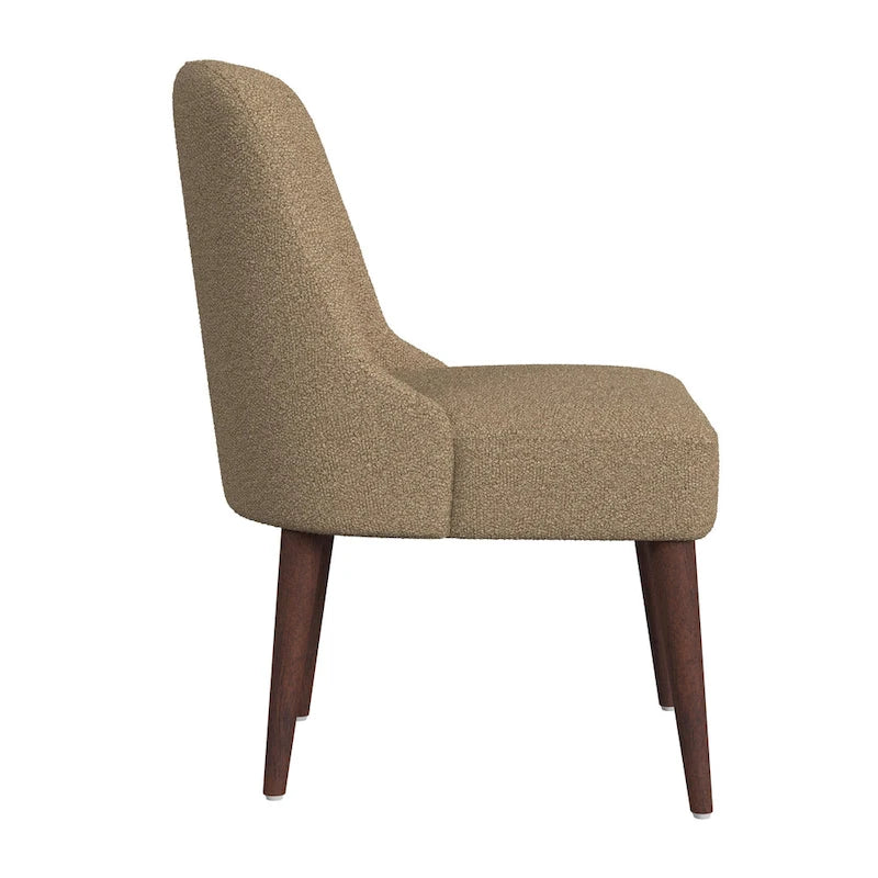 Chaise de salle à manger moderne capitonnée HomePop Hemet Gayle