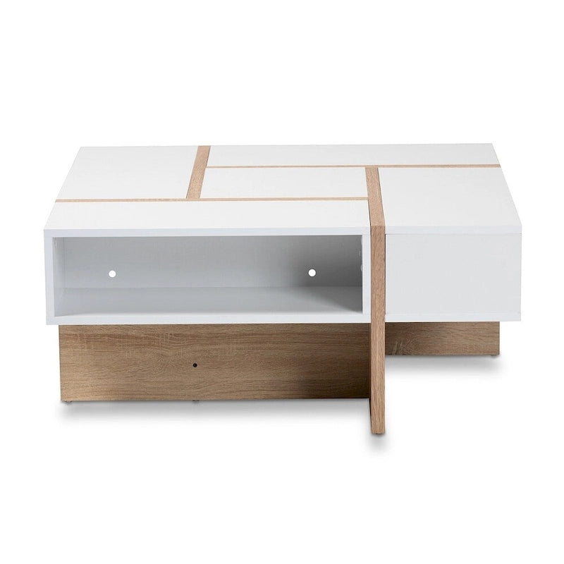 Carson Carrington Uljeshult Table basse en bois moderne et contemporaine