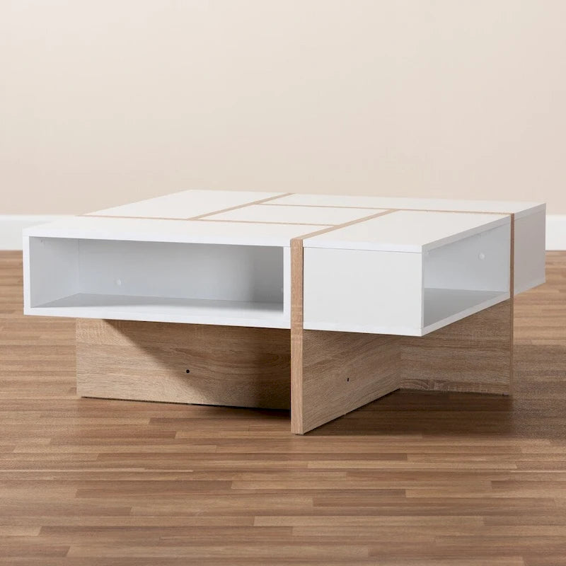 Carson Carrington Uljeshult Table basse en bois moderne et contemporaine