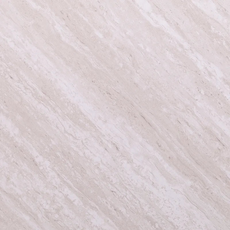 Table basse ronde avec étagère Aldea en faux marbre de SEI Furniture
