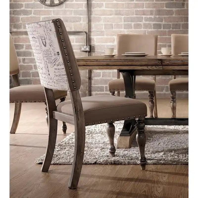 Ensemble table à manger avec rallonge amovible et 8 fauteuils Birmingham Roundhill Furniture