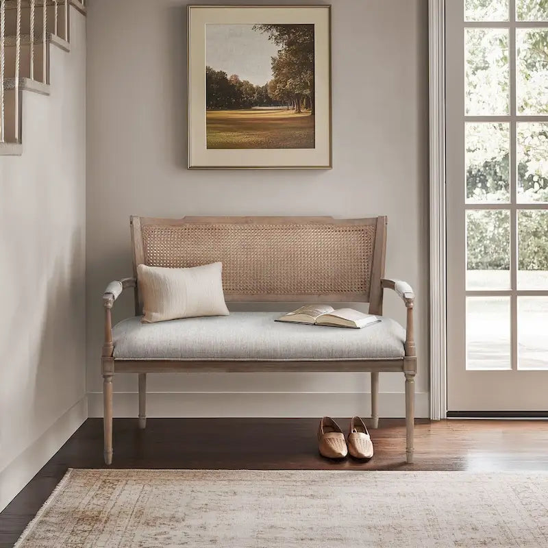 Causeuse Madison Park Willshire beige récupéré naturel
