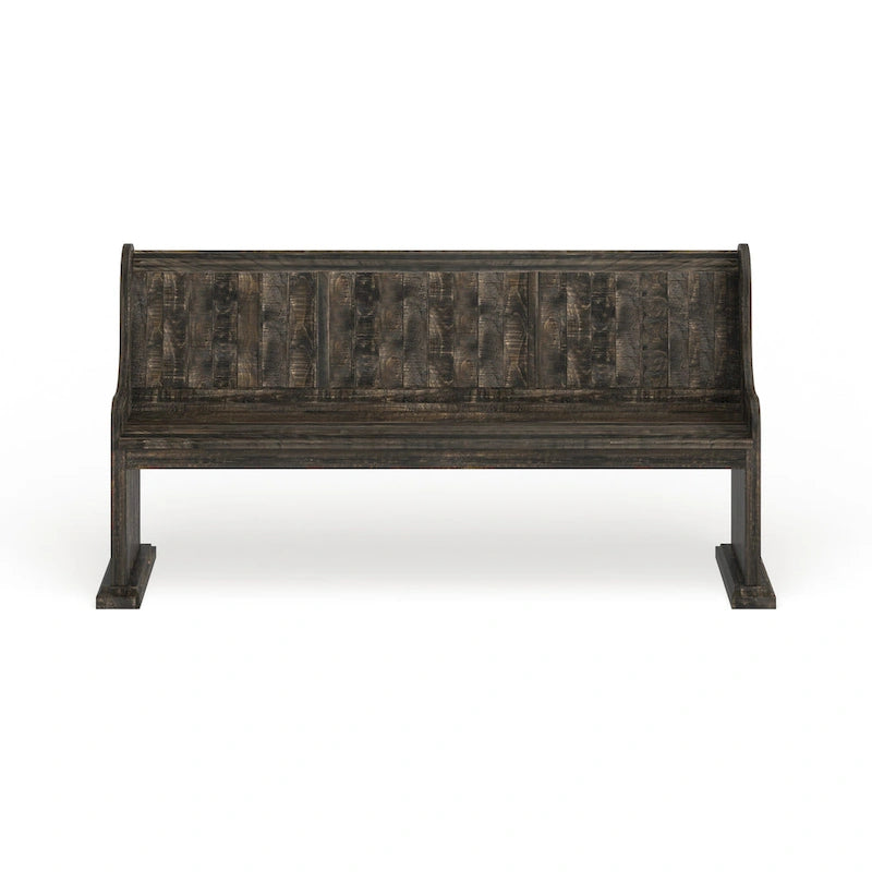 Le banc de salle à manger en bois vieilli Brees The Gray Barn
