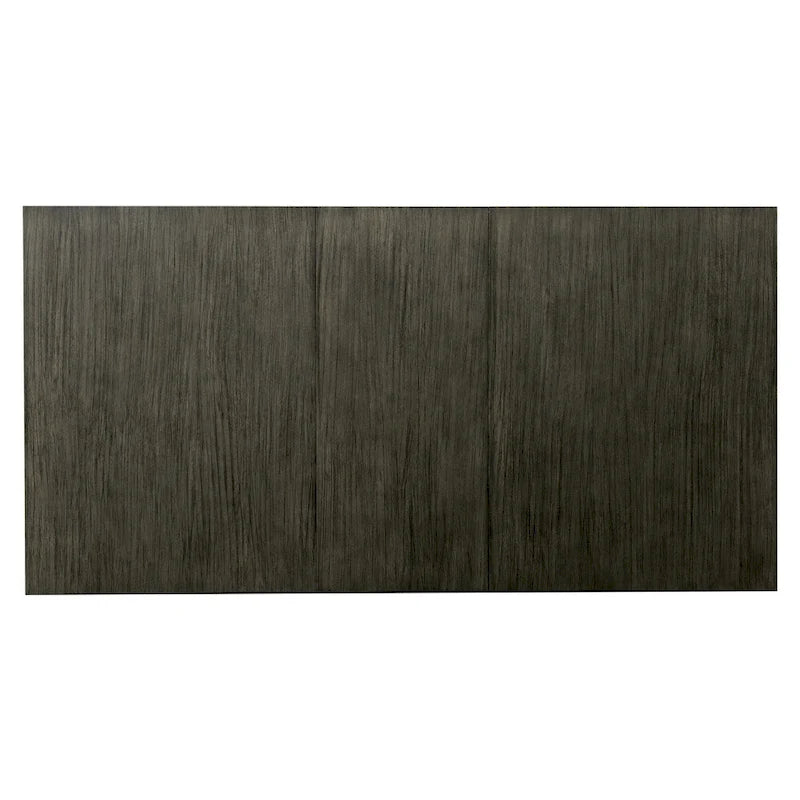 Table à manger extensible en bois Valjean Rustic Grey 78 po de Carbon Loft