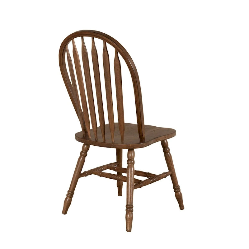 Chaise de salle à manger Windsor Carolina Crossing Antique Honey Finish (lot de 2)