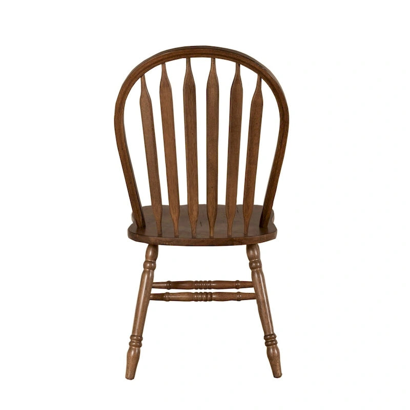 Chaise de salle à manger Windsor Carolina Crossing Antique Honey Finish (lot de 2)