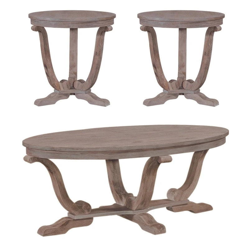 Table basse, tables d'appoint 3 pièces Liberty Furniture Greystone Mill
