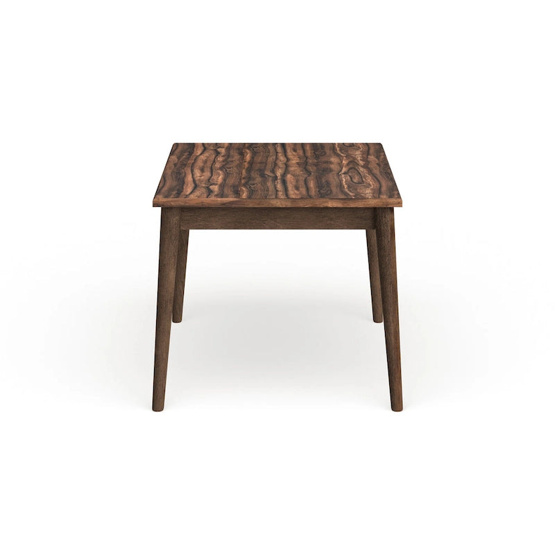 Furniture of America Sevo Table à manger brun de style moderne du milieu du siècle de 59 pouces