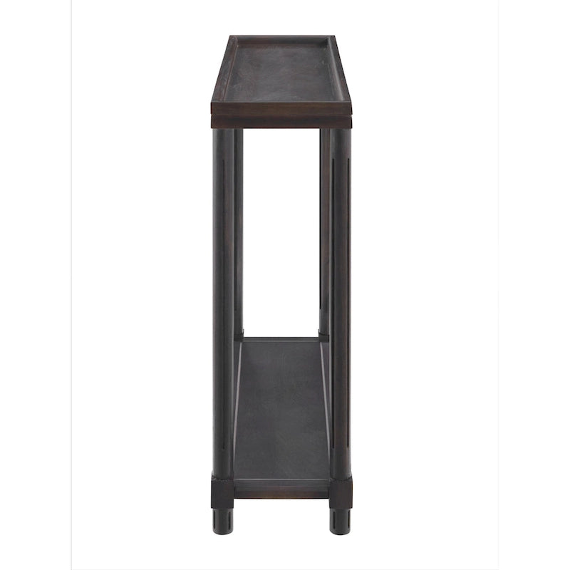 Tables d'appoint étroites Harrison NewRidge Home Goods, Espresso, lot de 2