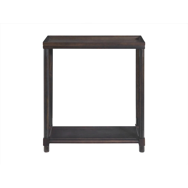 Tables d'appoint étroites Harrison NewRidge Home Goods, Espresso, lot de 2