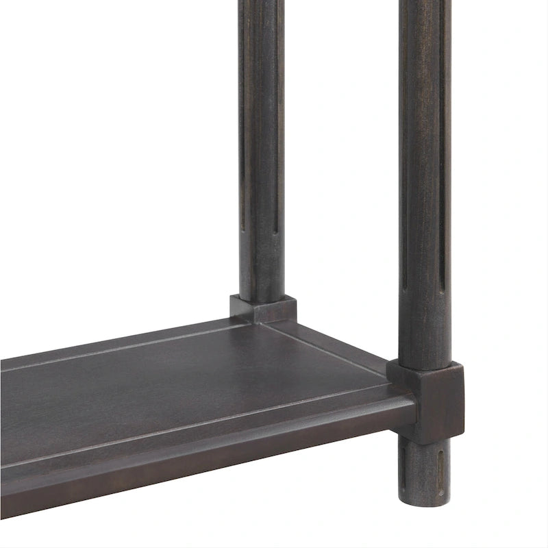 Tables d'appoint étroites Harrison NewRidge Home Goods, Espresso, lot de 2