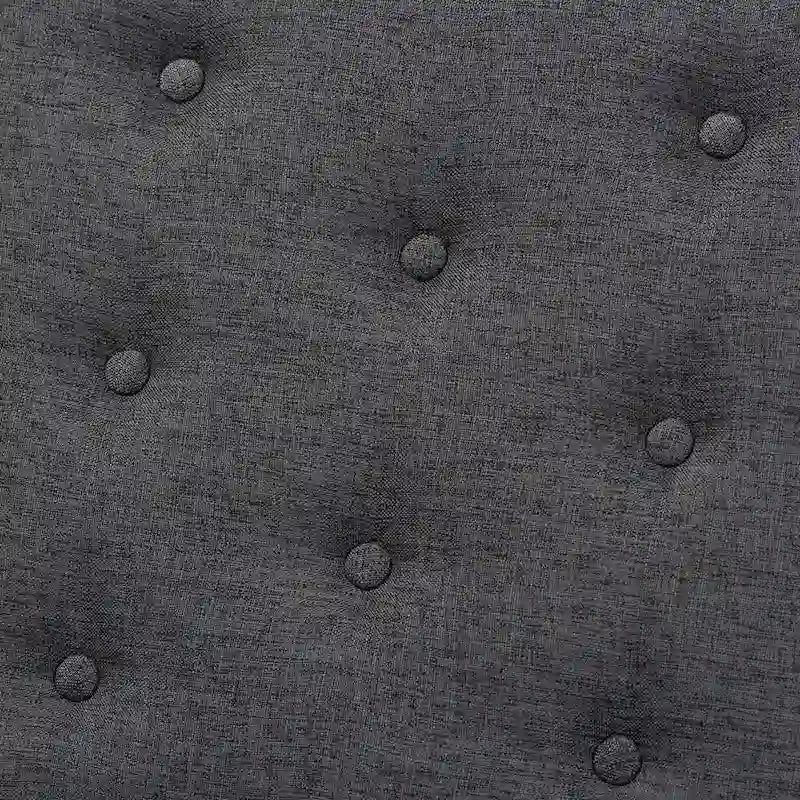 Banc en tissu de style Mid-century Carson Carrington Hjeltevad