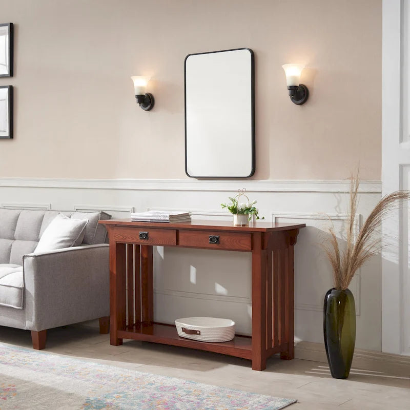 Table console Mission Leick Home 8233 pour entrée