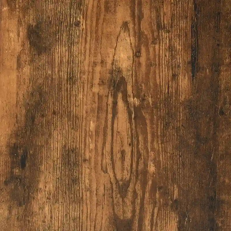 Table basse moderne en bois avec tiroirs de rangement et éclairage LED