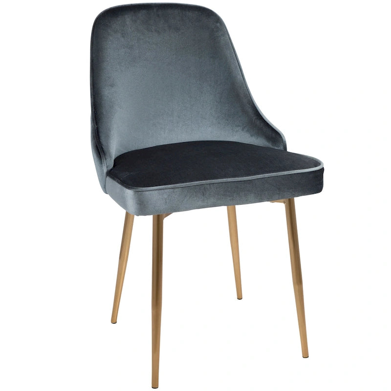 Chaise de salle à manger contemporaine LumiSource Marcel (ensemble de 2)