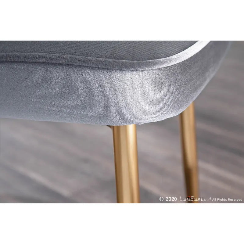 Chaise de salle à manger contemporaine LumiSource Marcel (ensemble de 2)