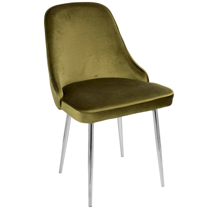 Chaise de salle à manger contemporaine LumiSource Marcel (ensemble de 2)