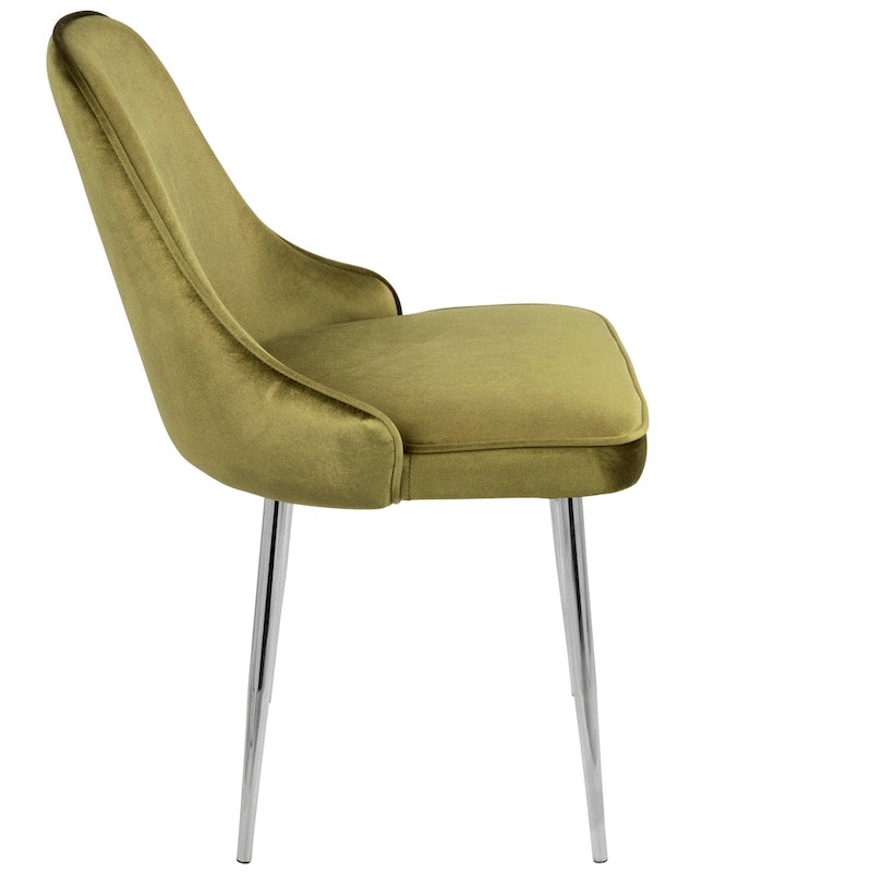 Chaise de salle à manger contemporaine LumiSource Marcel (ensemble de 2)