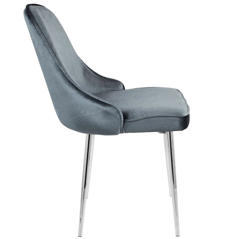 Chaise de salle à manger contemporaine LumiSource Marcel (ensemble de 2)