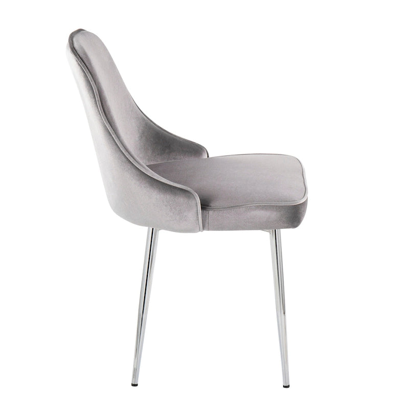 Chaise de salle à manger contemporaine LumiSource Marcel (ensemble de 2)