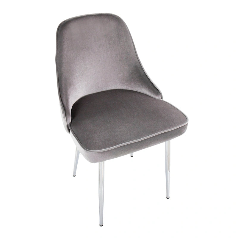 Chaise de salle à manger contemporaine LumiSource Marcel (ensemble de 2)