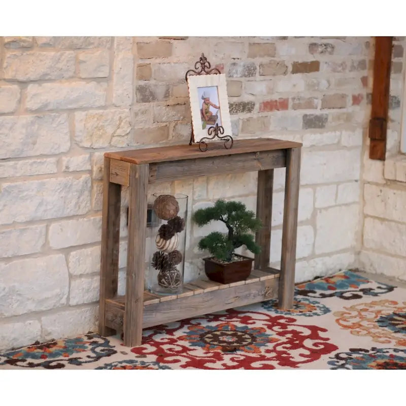 Console d'entrée rustique 36 po L.