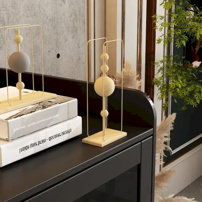 Meuble pour litière de chat avec étagère de rangement 40"