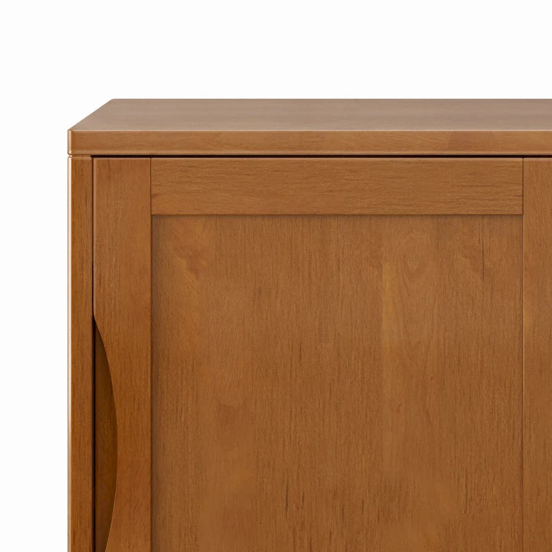 Meuble de rangement bas WYNDENHALL Pearson en BOIS MASSIF, largeur 30 pouces, style moderne du milieu du siècle - 30 po l x 14 po p x 31 po h
