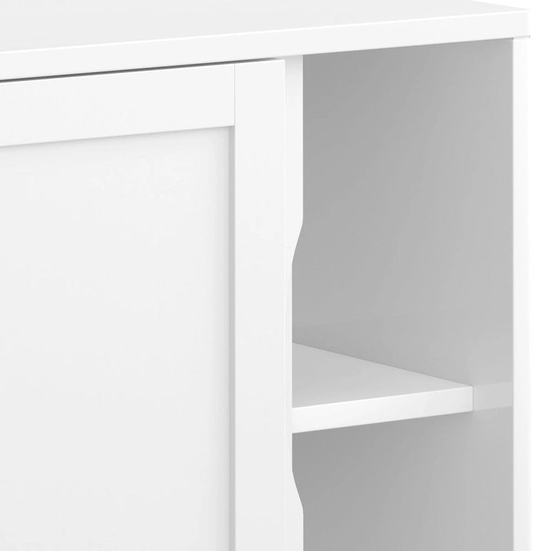 Meuble de rangement bas WYNDENHALL Pearson en BOIS MASSIF, largeur 30 pouces, style moderne du milieu du siècle - 30 po l x 14 po p x 31 po h