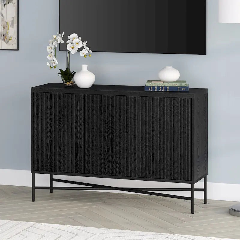 Table de buffet rectangulaire large Brighton 48 - 47,5 de large