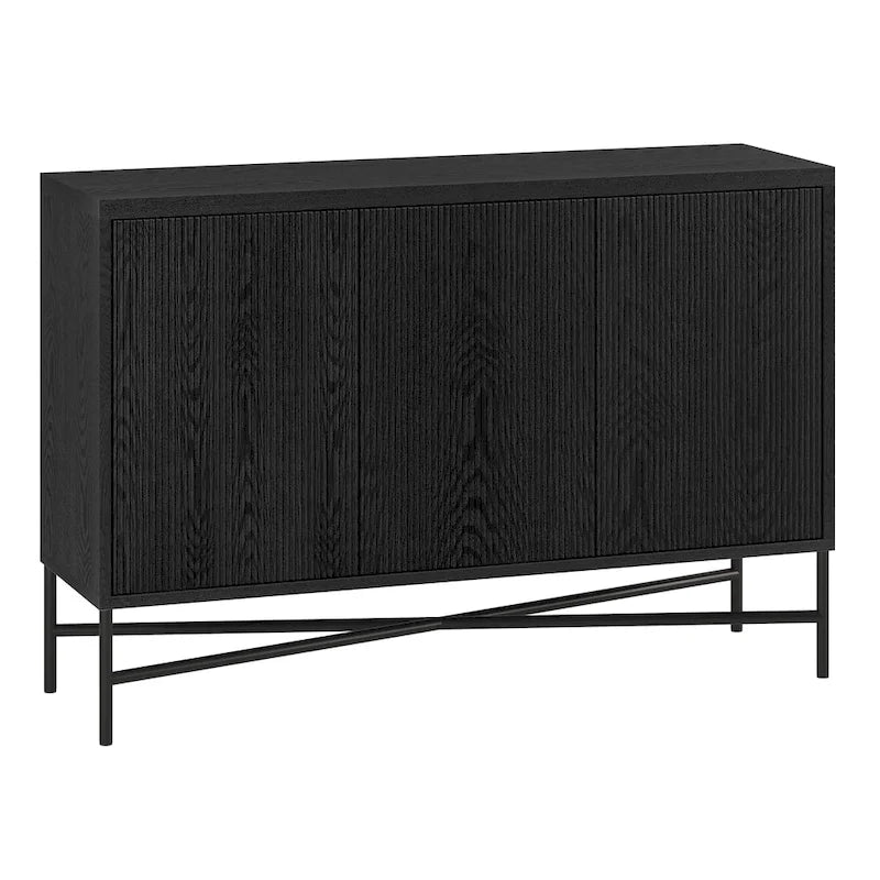 Table de buffet rectangulaire large Brighton 48 - 47,5 de large