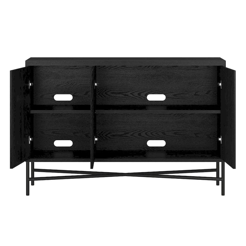 Table de buffet rectangulaire large Brighton 48 - 47,5 de large