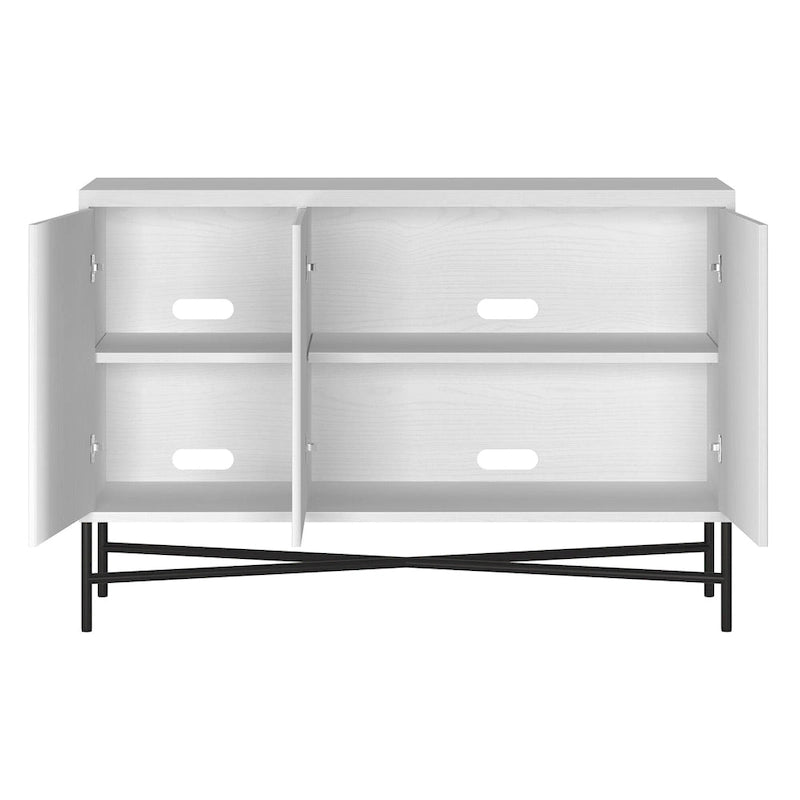 Table de buffet rectangulaire large Brighton 48 - 47,5 de large
