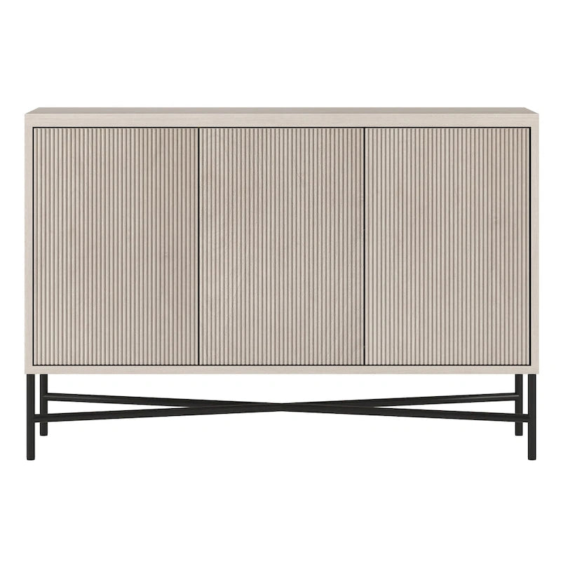 Table de buffet rectangulaire large Brighton 48 - 47,5 de large