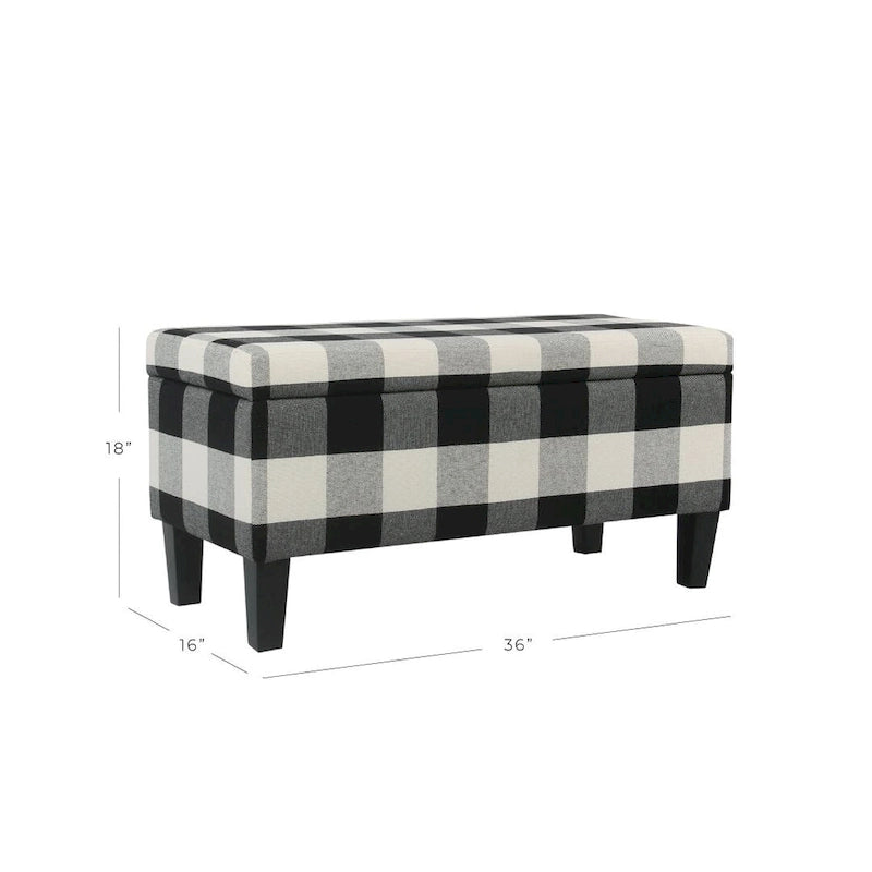 Banc de rangement décoratif Minna de Porch & Den