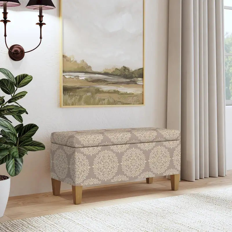 Banc de rangement décoratif Minna de Porch & Den