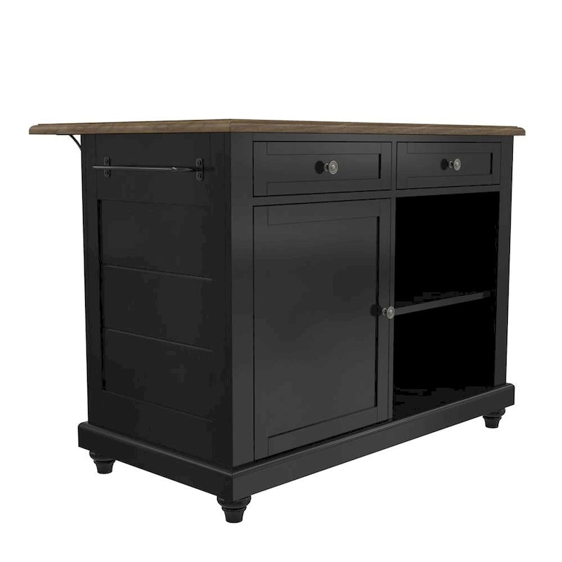 Îlot de cuisine Avenue Greene Betty avec 2 tabourets