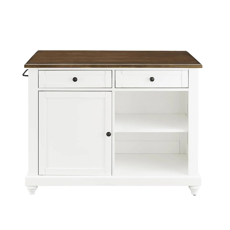 Îlot de cuisine Avenue Greene Betty avec 2 tabourets