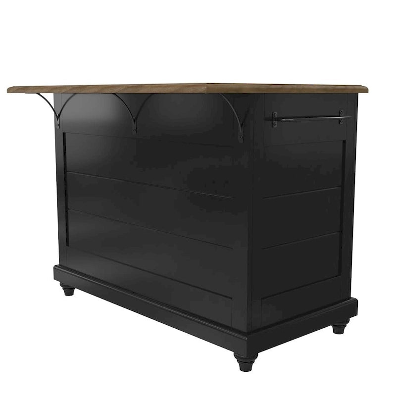 Îlot de cuisine Avenue Greene Betty avec 2 tabourets
