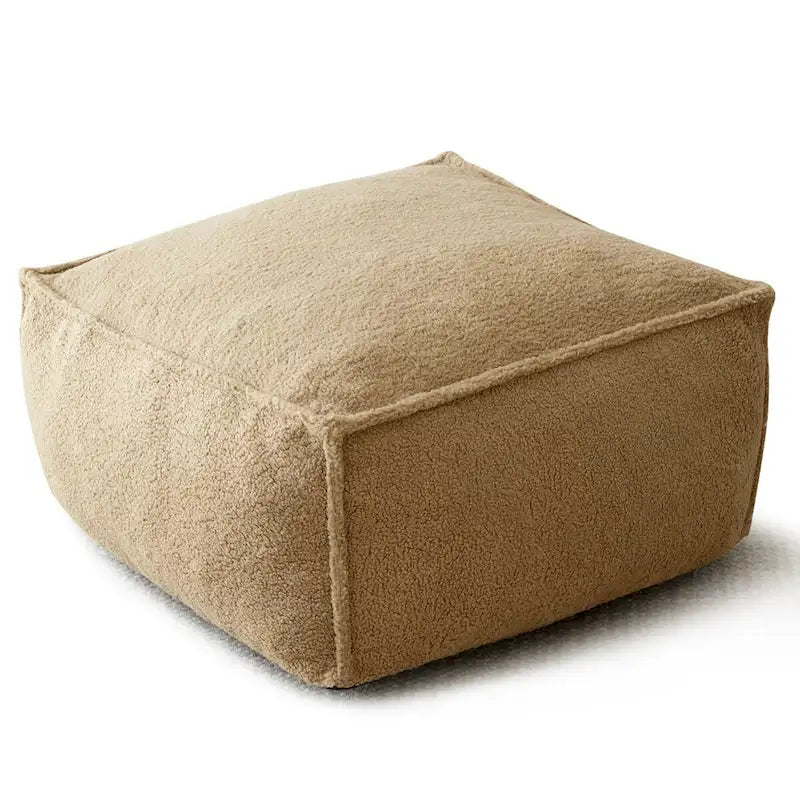 Canapé Paresseux Teddy Faux Tissu Canapé de Salon Fauteuil Poire avec Mousse à Mémoire de Forme