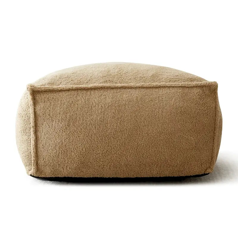 Canapé Paresseux Teddy Faux Tissu Canapé de Salon Fauteuil Poire avec Mousse à Mémoire de Forme