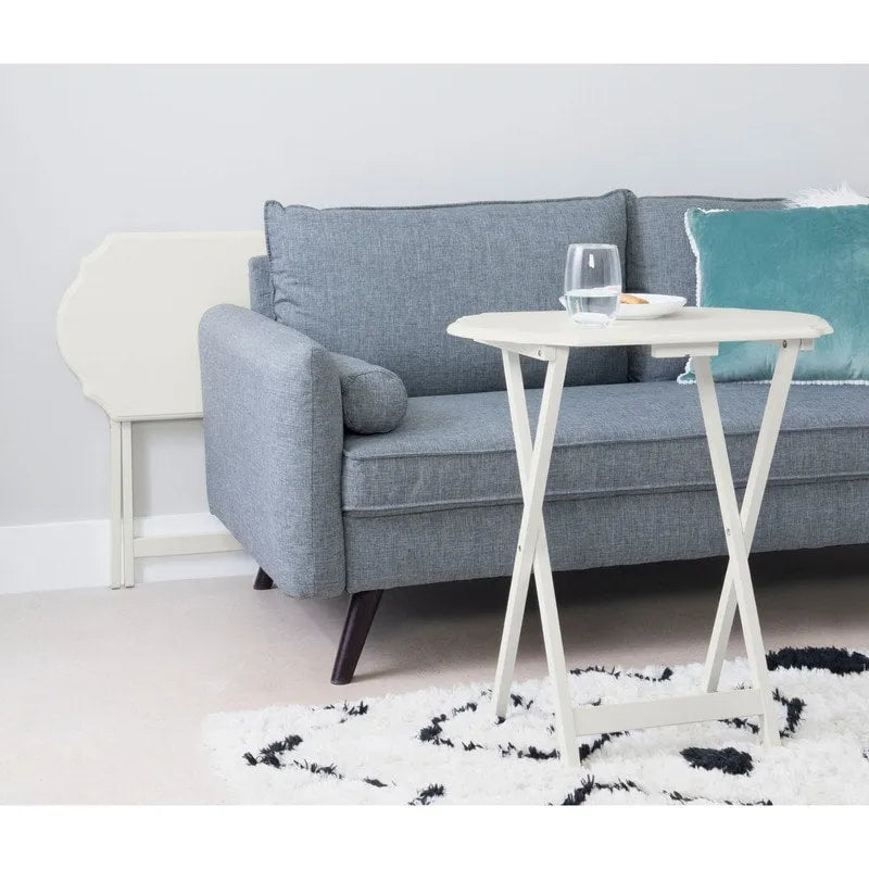 Plateau à goûter pliable Hedda (lot de 2)
