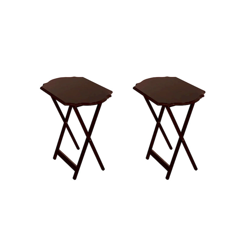 Plateau à goûter pliable Hedda (lot de 2)