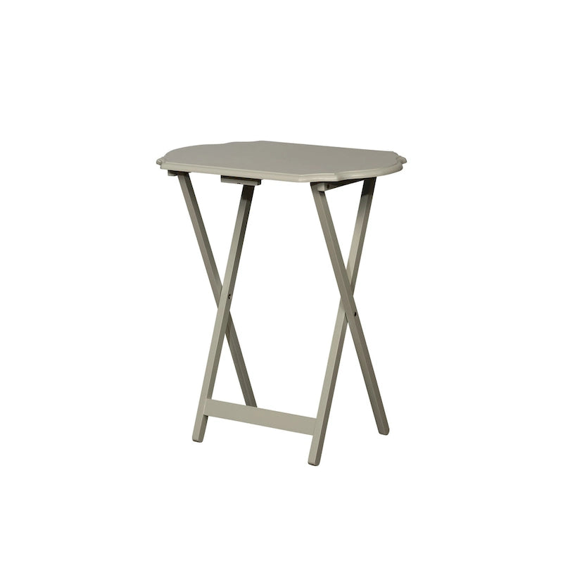Plateau à goûter pliable Hedda (lot de 2)