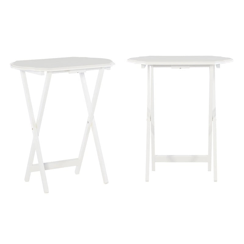 Plateau à goûter pliable Hedda (lot de 2)